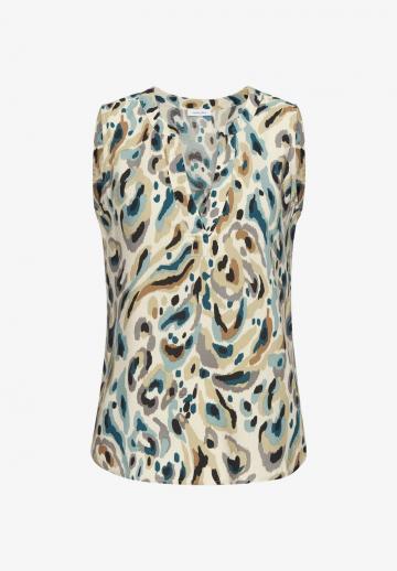 Блузка без рукавов