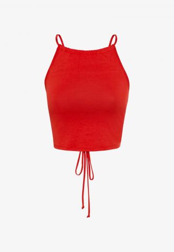 Топ на бретельках