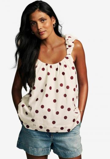 Блузка без рукавов