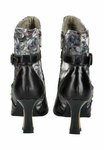 Полусапожки на высоком каблуке