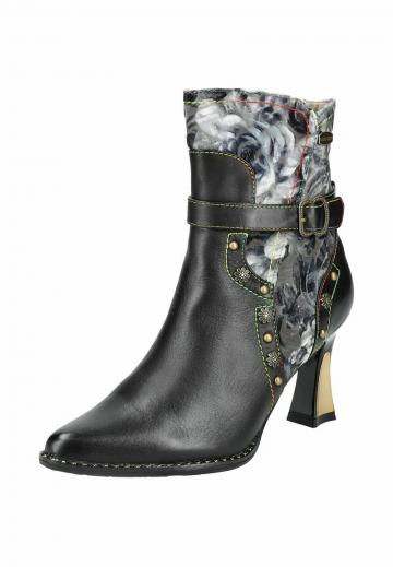 Полусапожки на высоком каблуке