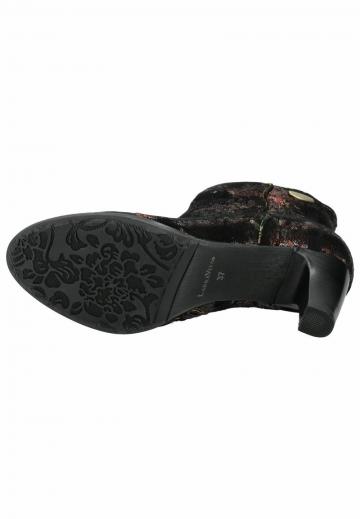 Полусапожки на высоком каблуке