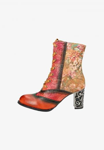 Полусапожки на высоком каблуке