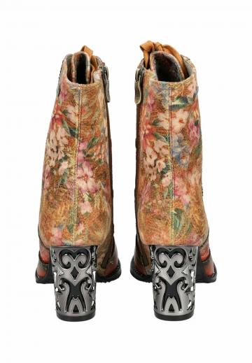 Полусапожки на высоком каблуке