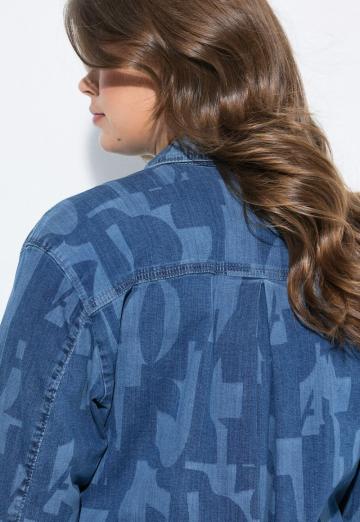 Джинсовая блузка