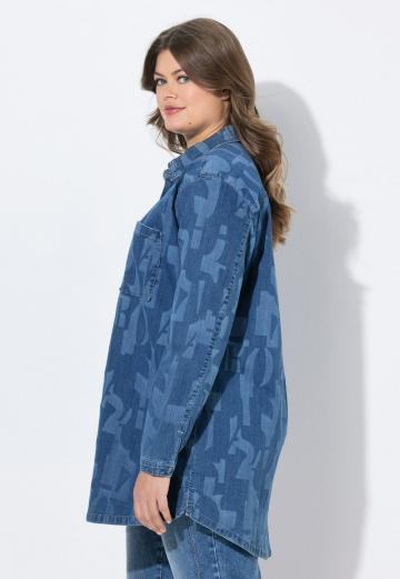 Джинсовая блузка