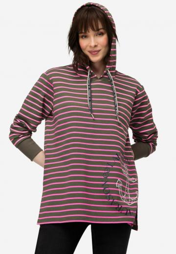 Пуловер с капюшоном