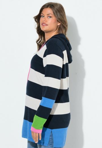 Пуловер с капюшоном