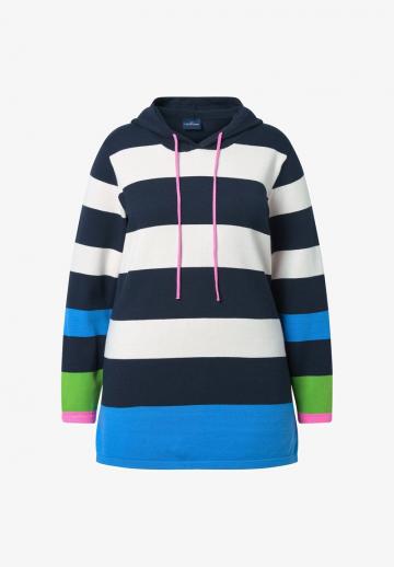 Пуловер с капюшоном