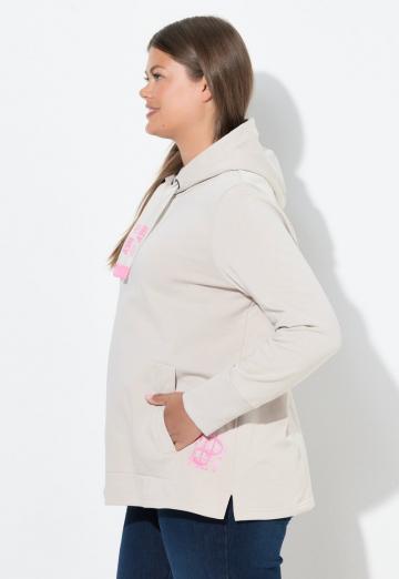 Пуловер с капюшоном