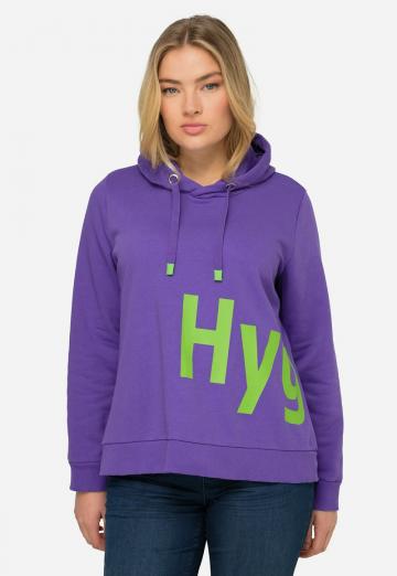 Пуловер с капюшоном