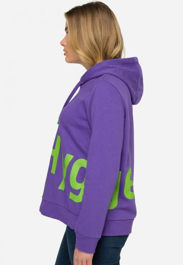 Пуловер с капюшоном