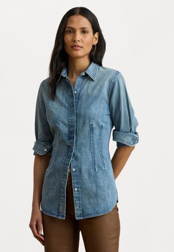 Джинсовая блузка