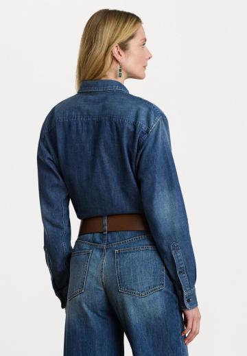 Джинсовая блузка