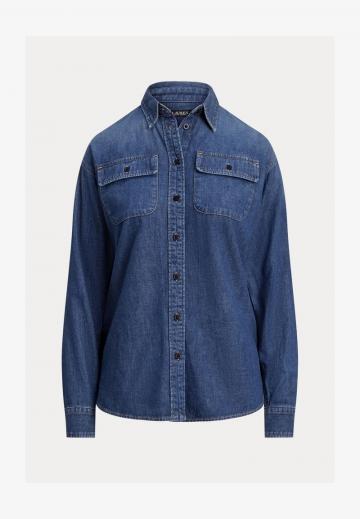 Джинсовая блузка