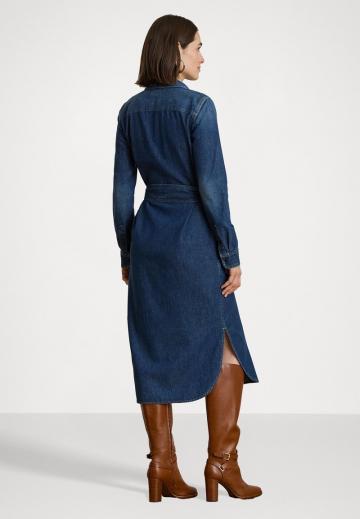 Джинсовое платье