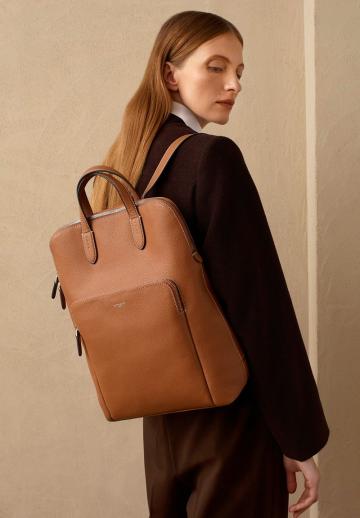 Кожаный рюкзак