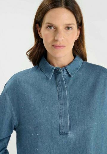 Джинсовая блузка