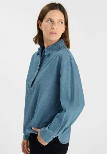 Джинсовая блузка