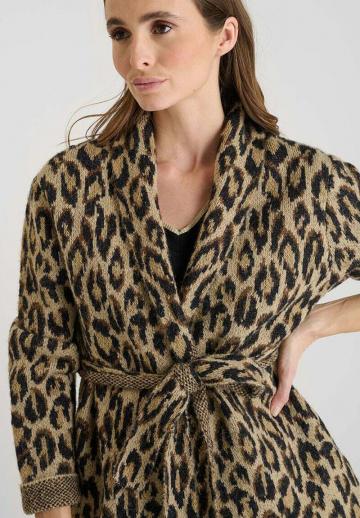 Длинный кардиган