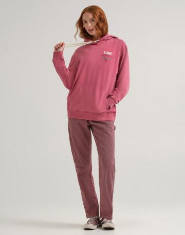 Пуловер с капюшоном