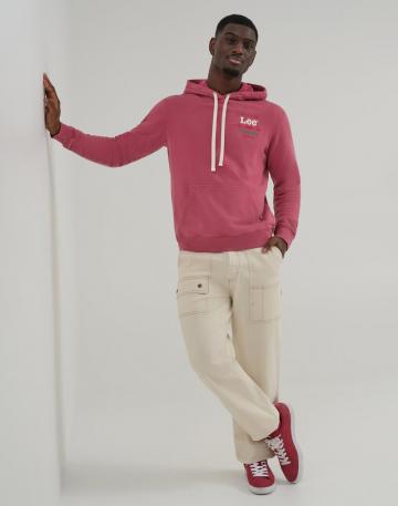 Пуловер с капюшоном