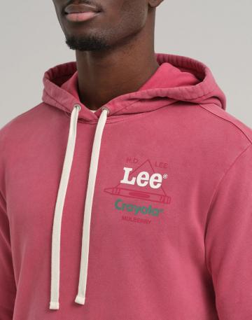 Пуловер с капюшоном