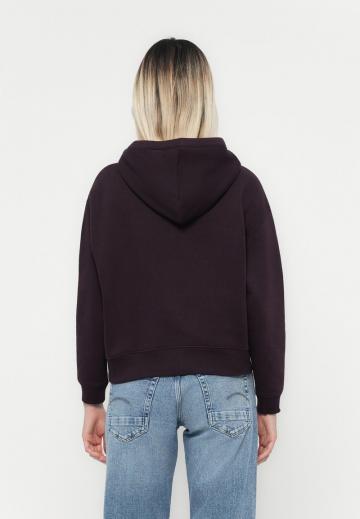 Пуловер с капюшоном