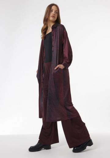 Длинная блузка