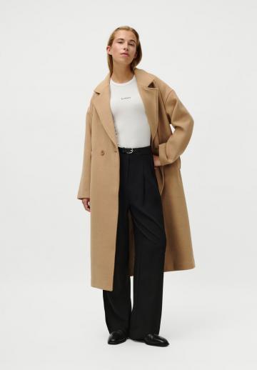 Шерстяное пальто