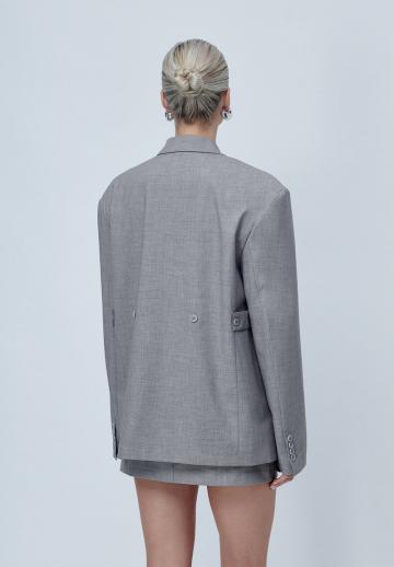 Длинный блейзер