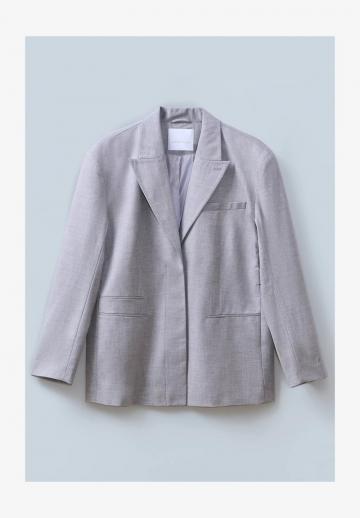 Длинный блейзер