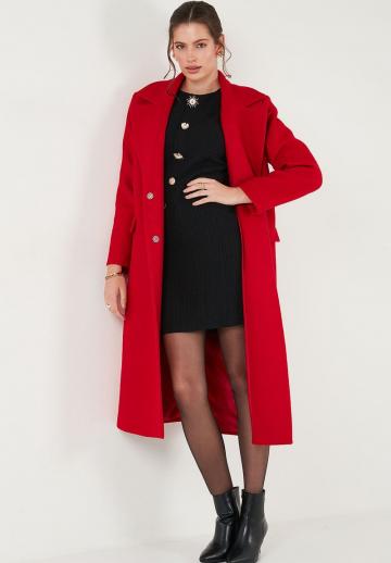 Шерстяное пальто