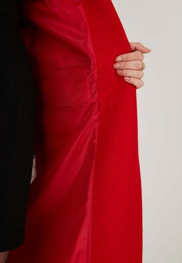 Шерстяное пальто