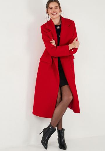 Шерстяное пальто