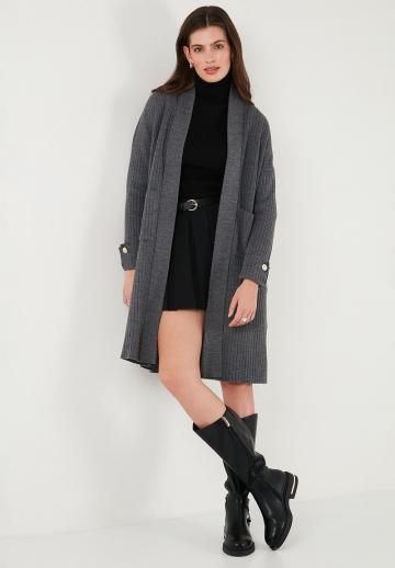 Длинный кардиган