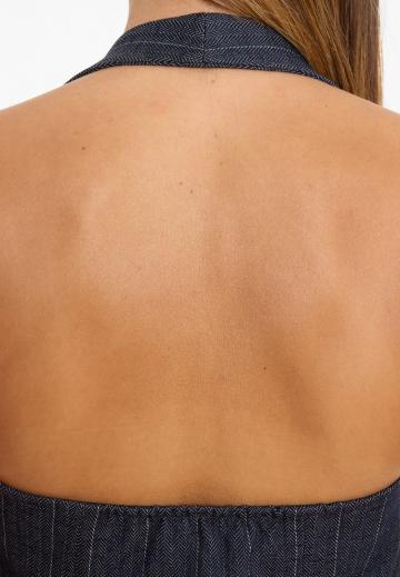 Джинсовая жилетка