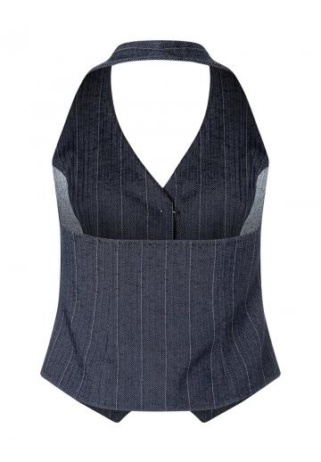 Джинсовая жилетка