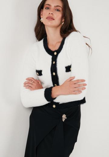 Жаккардовая кофта