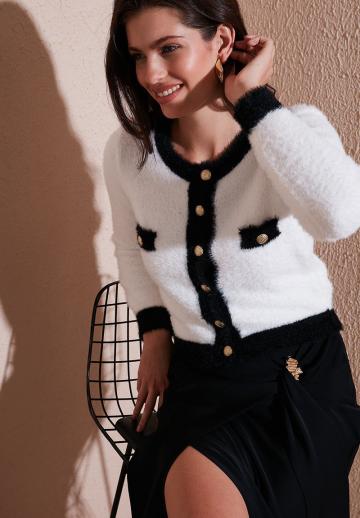 Жаккардовая кофта