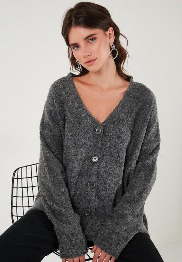 Длинный кардиган