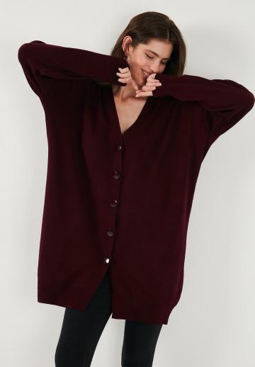 Длинный кардиган