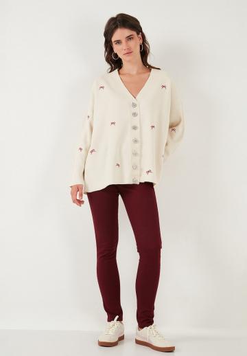 Длинный кардиган