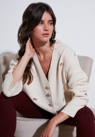 Длинный кардиган