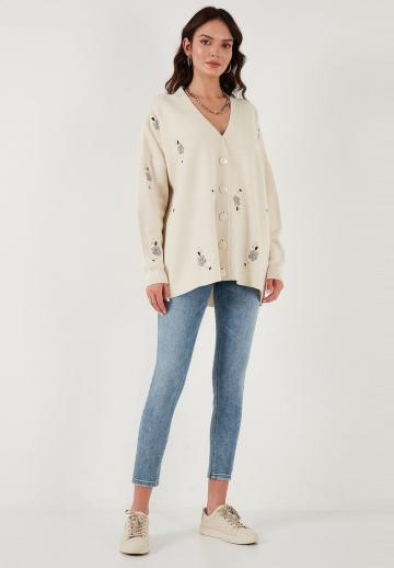 Длинный кардиган