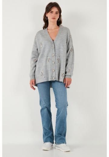 Длинный кардиган