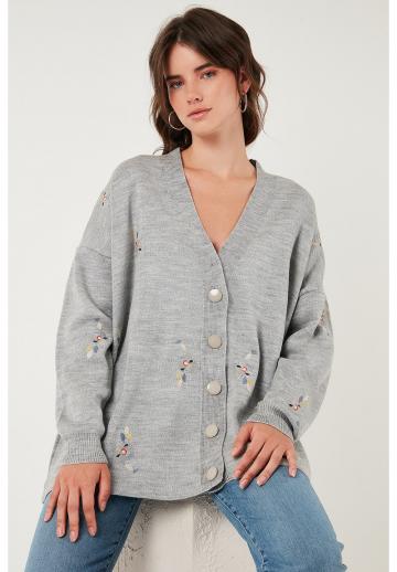 Длинный кардиган