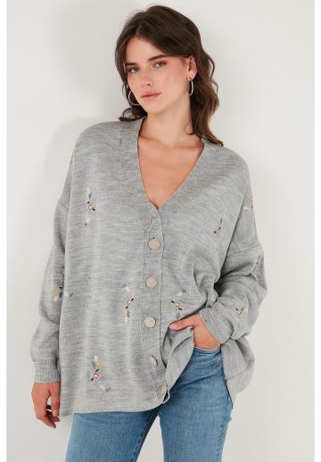 Длинный кардиган