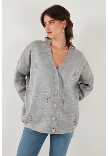 Длинный кардиган