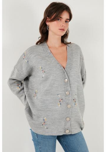 Длинный кардиган